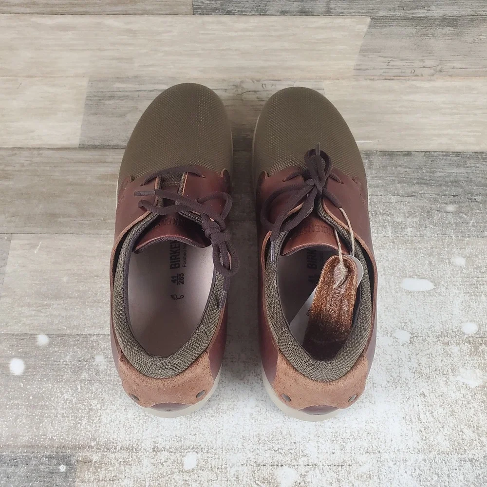 Birkenstock Minot Womens Shoes Sz 10 - 10.5 EU 41 Lace Up Boat Sneakers